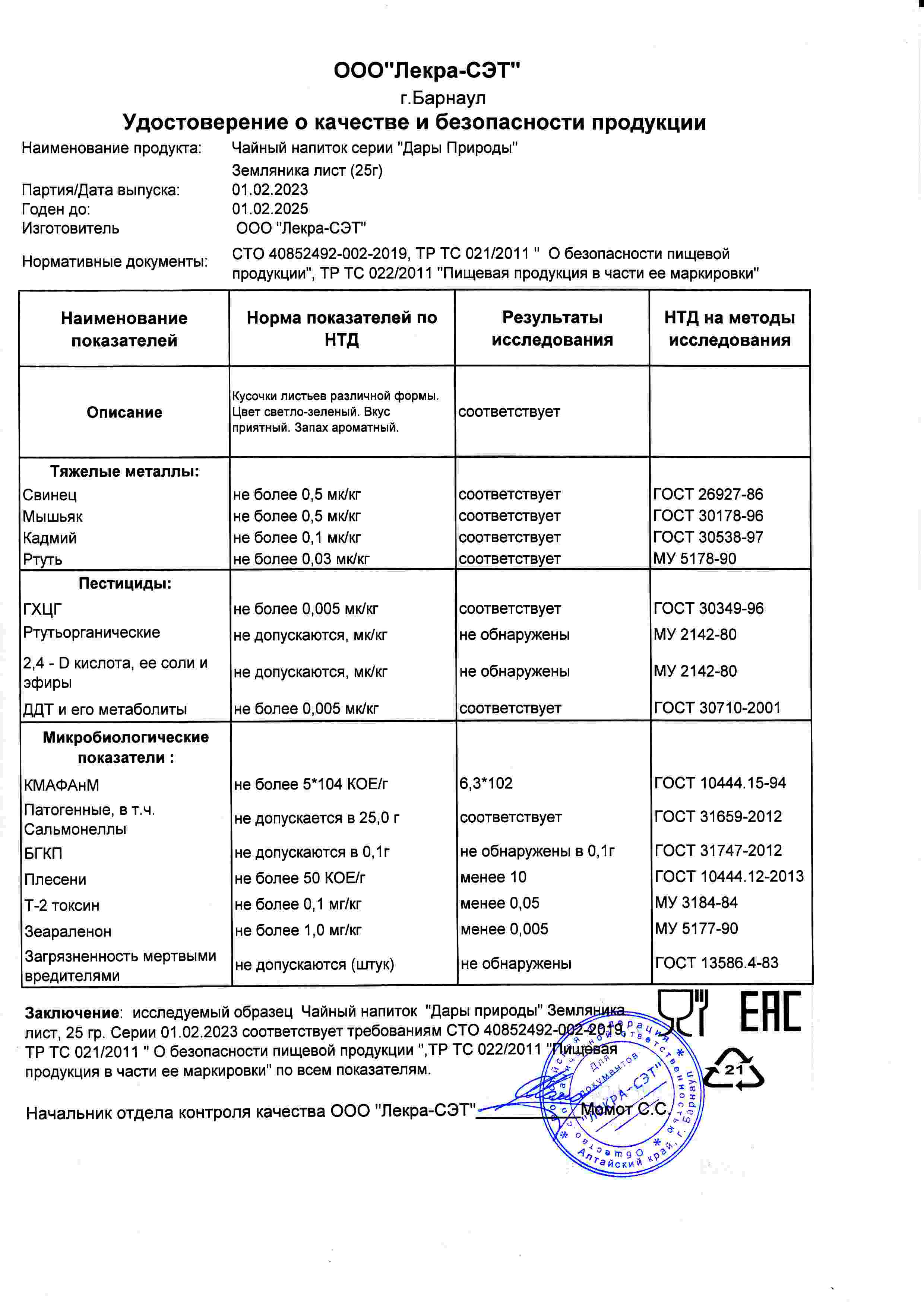 Паспорт №022023
